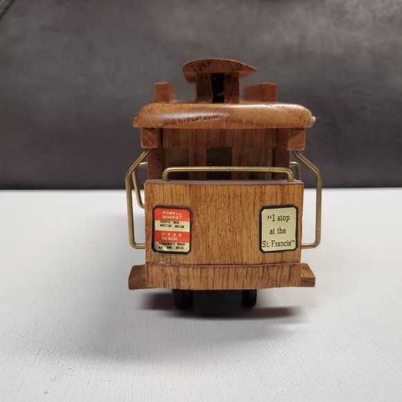 Coin Bank - San Francisco Municipal Cable Car 511 - Picture 2 of 6